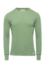 Mint Straight Hem Waffle Knit-Wolfe Co. Apparel and Goods®-M-Urbanheer