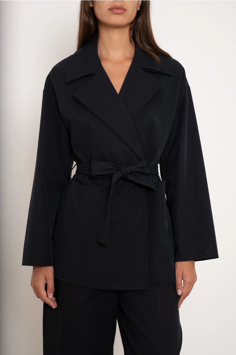 Urban Belted Wrap Jacket