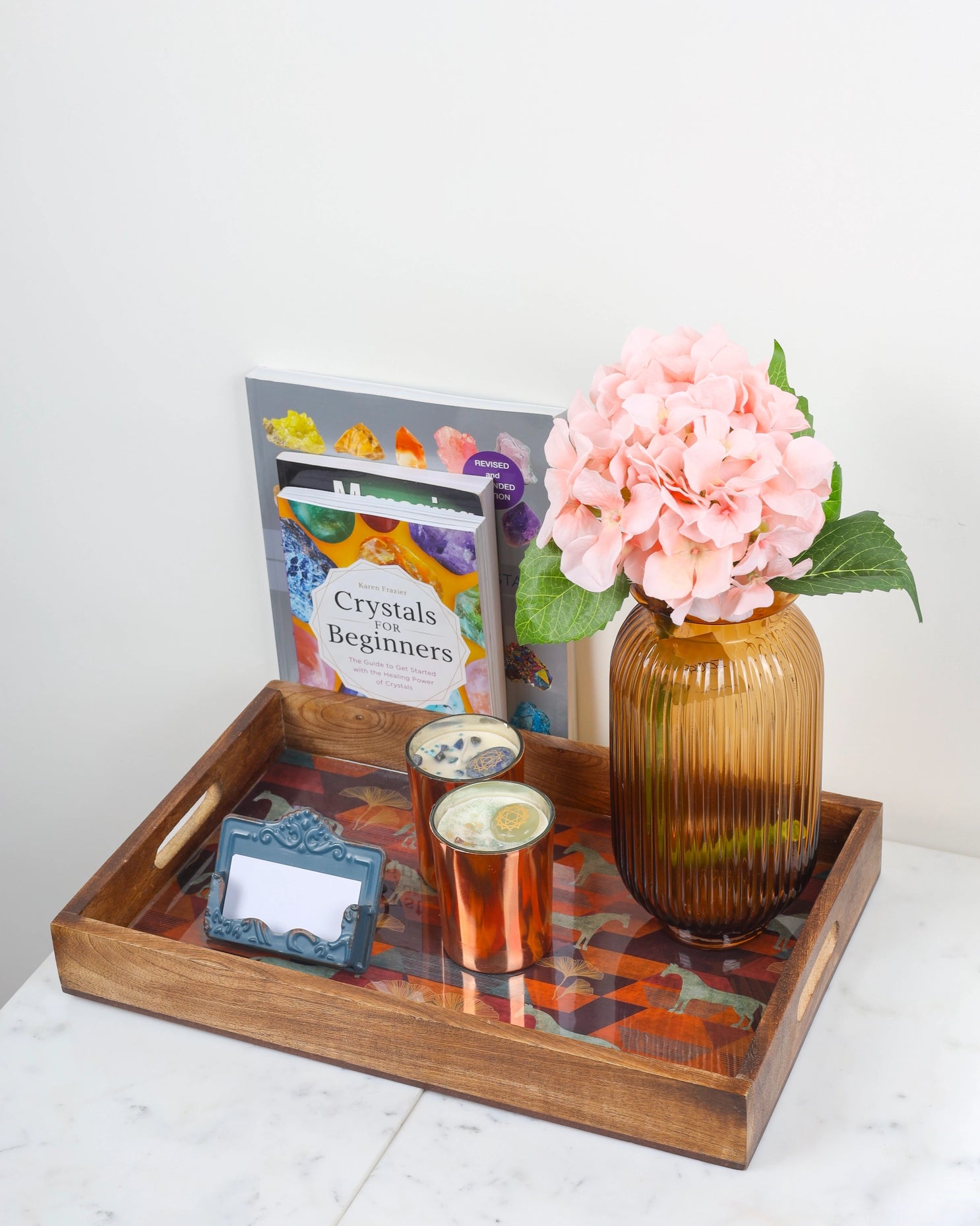 Horse Resin/Wood Decorative Trays (Set Of 3)-Tiramisu-Urbanheer