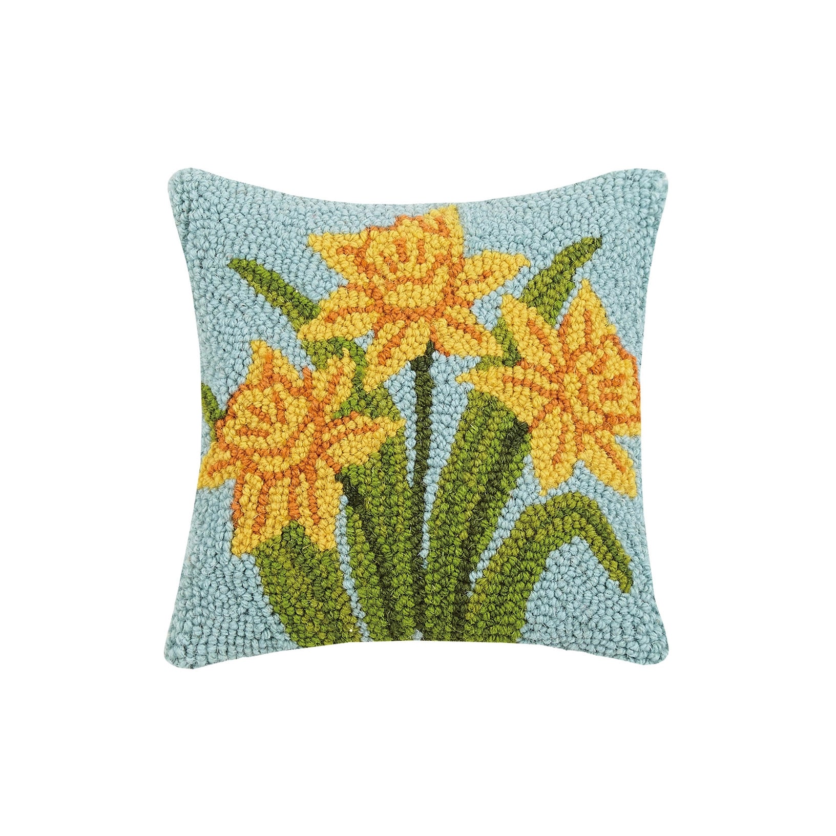 Daffodil Flower Hook Pillow-Peking Handicraft-Urbanheer