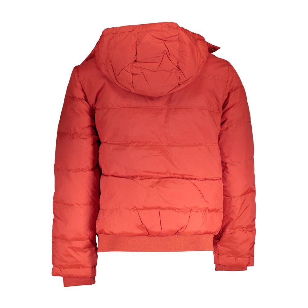 La Martina Orange Polyamide Men Jacket-La Martina-S-Urbanheer