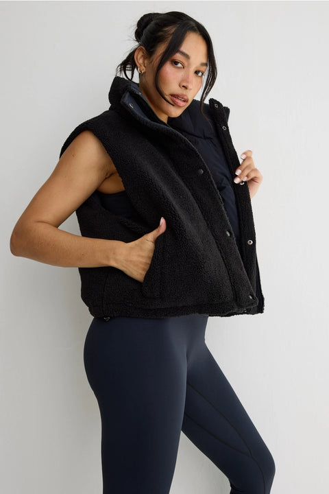 Reversible Sherpa Vest