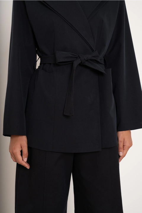 Urban Belted Wrap Jacket