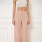Wide-Cut Tailored Trousers
