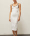 Ayres Ribbed Knit Dress-Crescent-XS-IVORY-Urbanheer