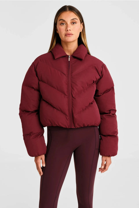 Cropped Puffer Jacket
