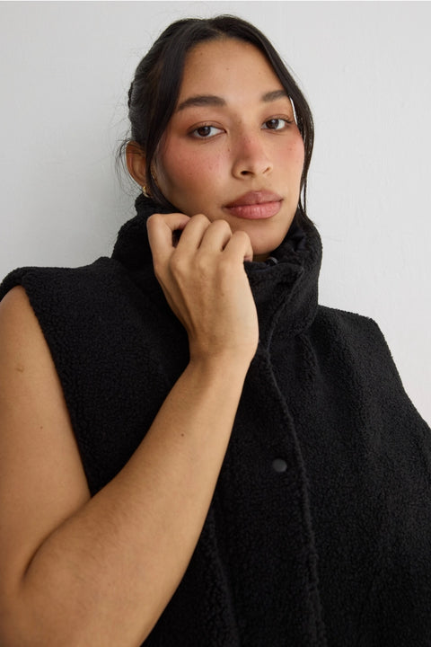 Reversible Sherpa Vest
