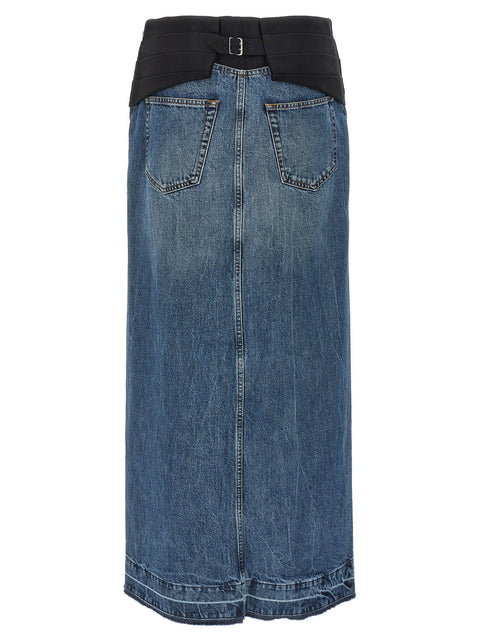 Stella Mccartney Tuxedo Band Skirt