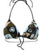Emilio Pucci Triangle Bikini Top