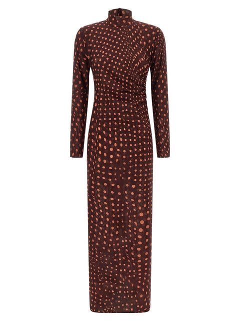 Stella Mccartney Polka Dot Mesh Dress