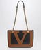 Valentino Garavani Viva Superstar black/brown small bag