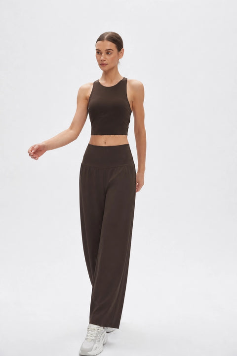 Beatrice Loose Fit Wide Leg High Waist Yoga Pant