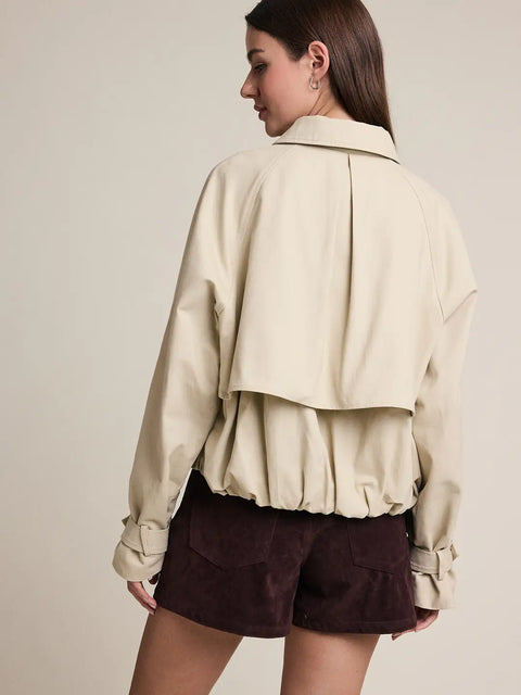 Modern Cape Short Jacket