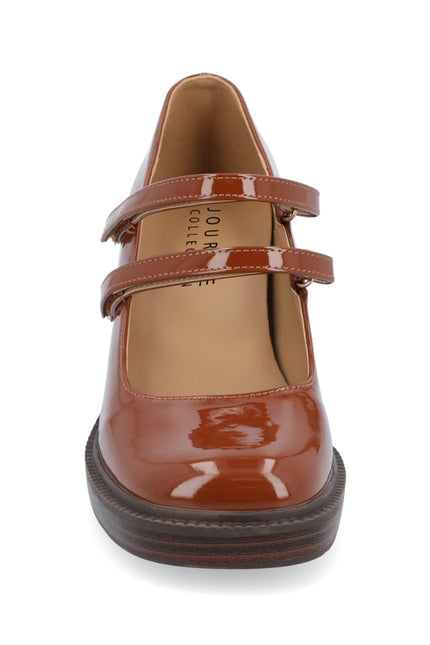 Journee Collection Women's Tru Comfort Foam™ Shasta Pumps Cognac-Shoes Pumps-Journee Collection-Urbanheer