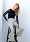 Florence Solid Double Sheer Stretch Top-AMB Designs-S/M-Black-Urbanheer