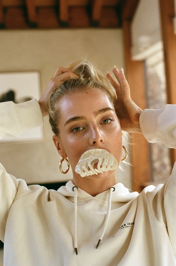 Organic Cotton Hoodie Beige-Hoodie-Gergana Ivanova-L-Urbanheer