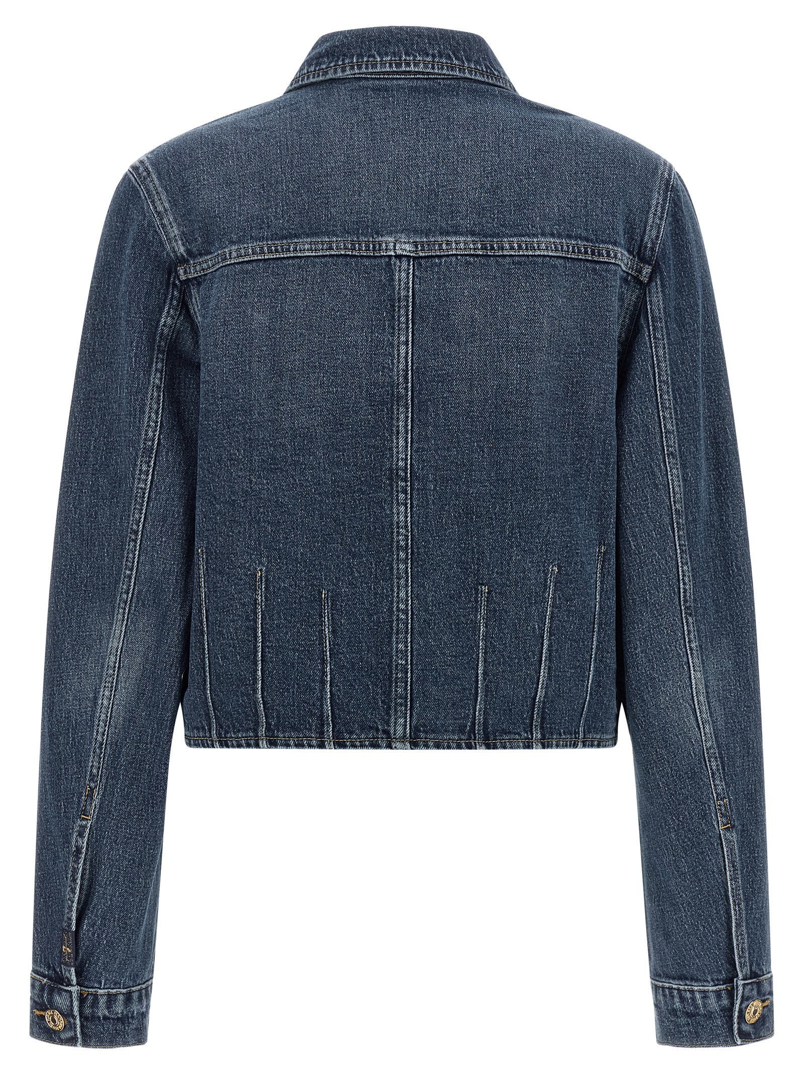7 For All Mankind Darted Shrunken Jacket