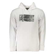 Cavalli Class White Cotton Men Sweater-Cavalli Class-S-Urbanheer
