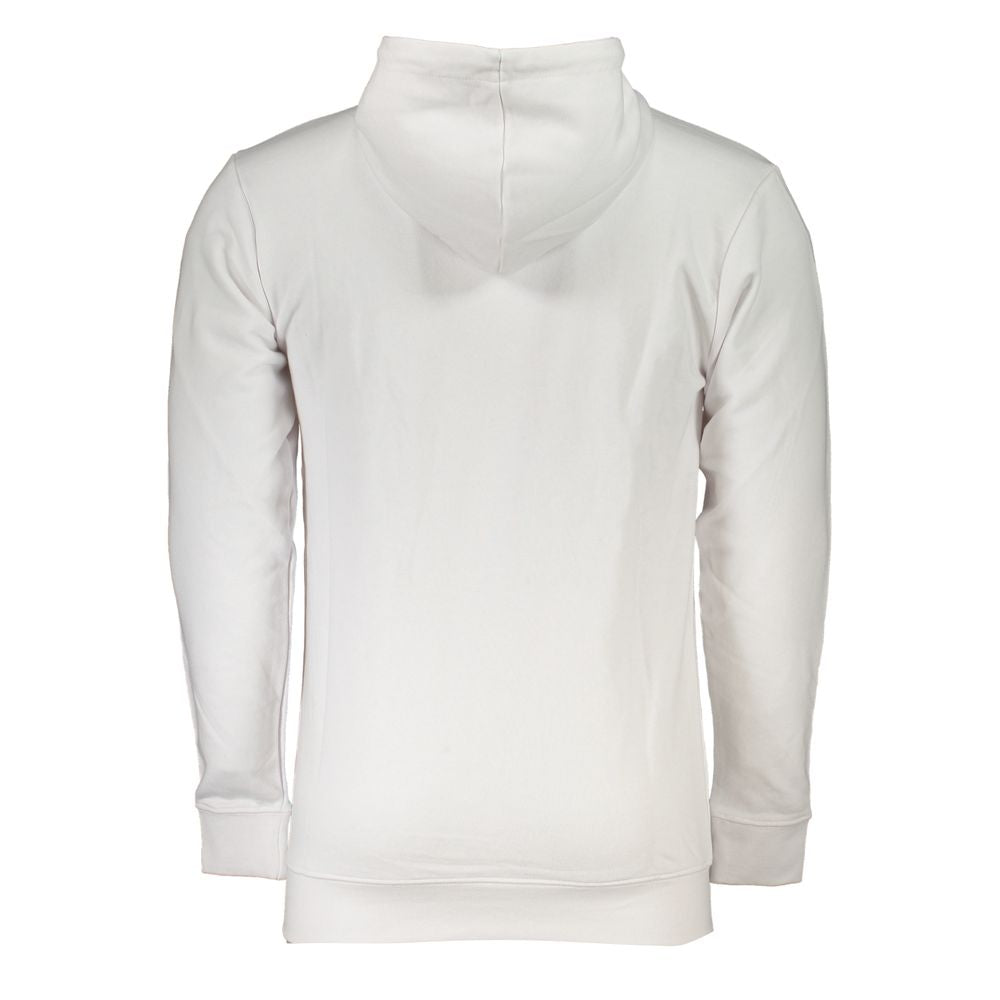 Cavalli Class White Cotton Men Sweater-Cavalli Class-S-Urbanheer