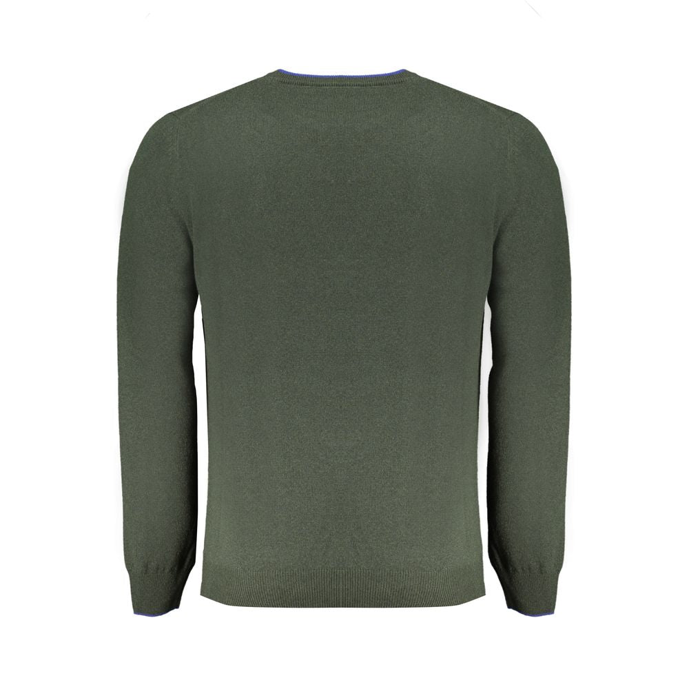 Harmont & Blaine Green Cashmere Sweater-Harmont & Blaine-S-Urbanheer