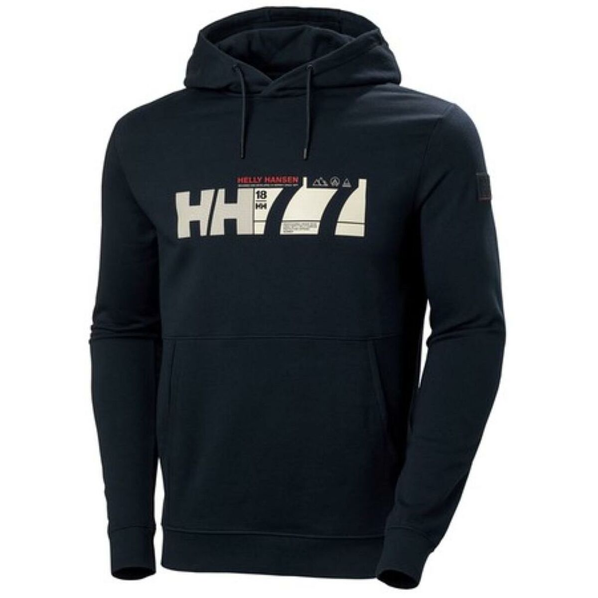 Men’s Hoodie RWB Helly Hansen 53885 599 Navy Blue-Sports and outdoors, Fitness and exercise-Helly Hansen-Urbanheer
