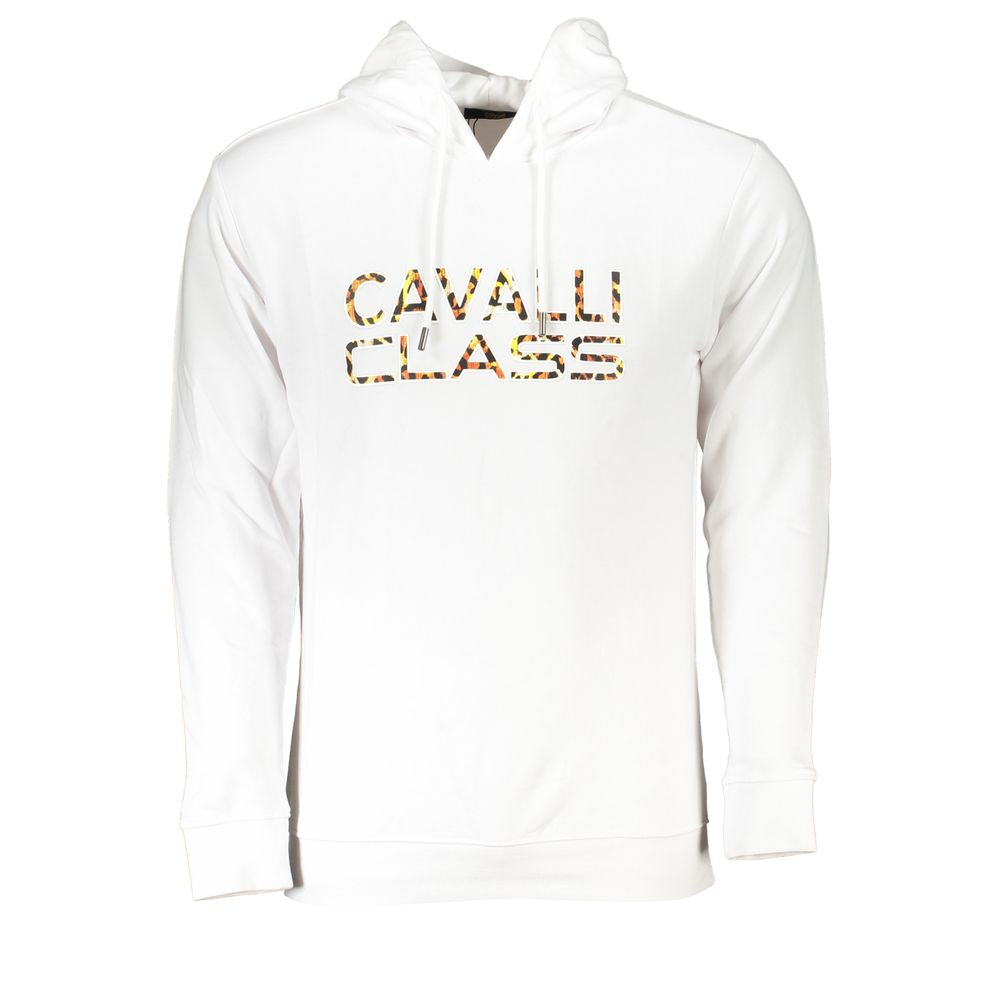 Cavalli Class White Cotton Men's Sweater-Cavalli Class-XL-Urbanheer