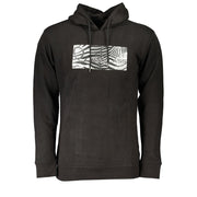 Cavalli Class Black Cotton Men Sweater-Cavalli Class-S-Urbanheer