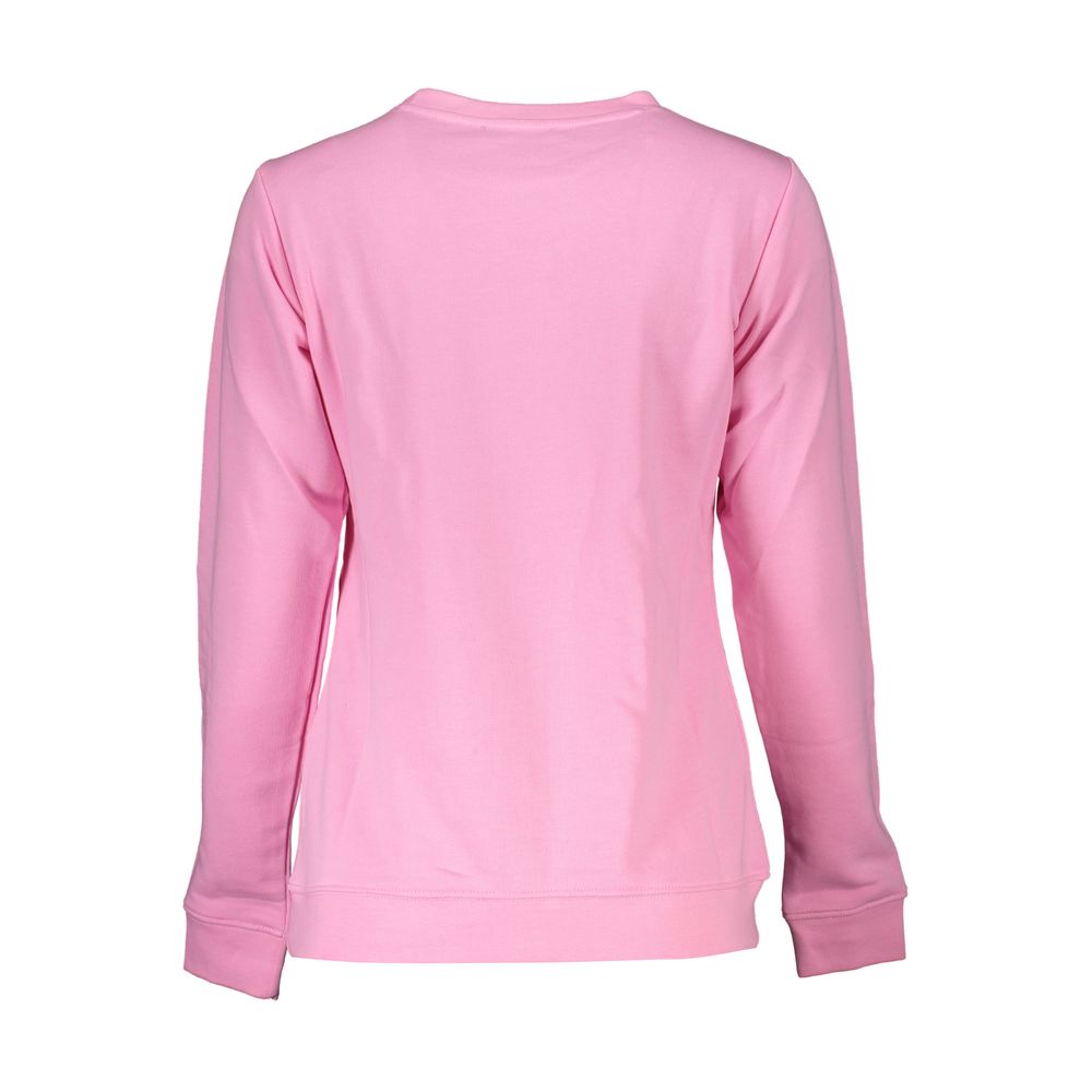 Cavalli Class Pink Cotton Sweater-Cavalli Class-XXL-Urbanheer