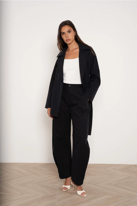 Urban Belted Wrap Jacket