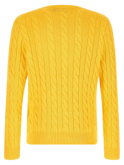 Polo Ralph Lauren Cotton Braided Sweater