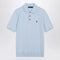 Polo Ralph Lauren Light blue cotton knit polo shirt