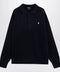 Polo Ralph Lauren Navy blue polo sweater with flag motif