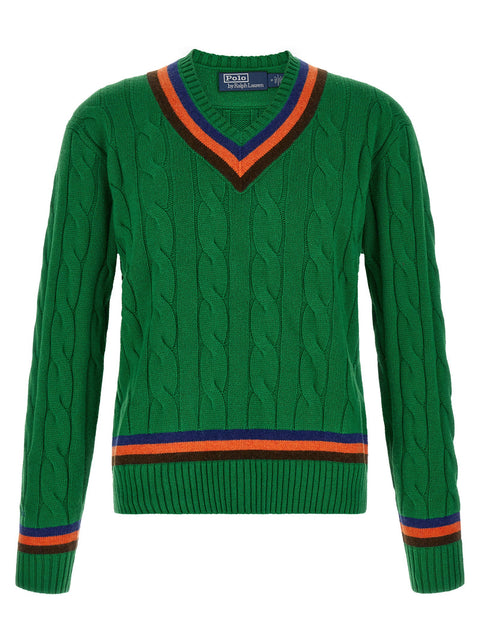 Polo Ralph Lauren V-knit With Cable Pattern