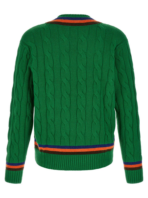 Polo Ralph Lauren V-knit With Cable Pattern