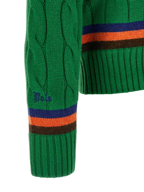 Polo Ralph Lauren V-knit With Cable Pattern