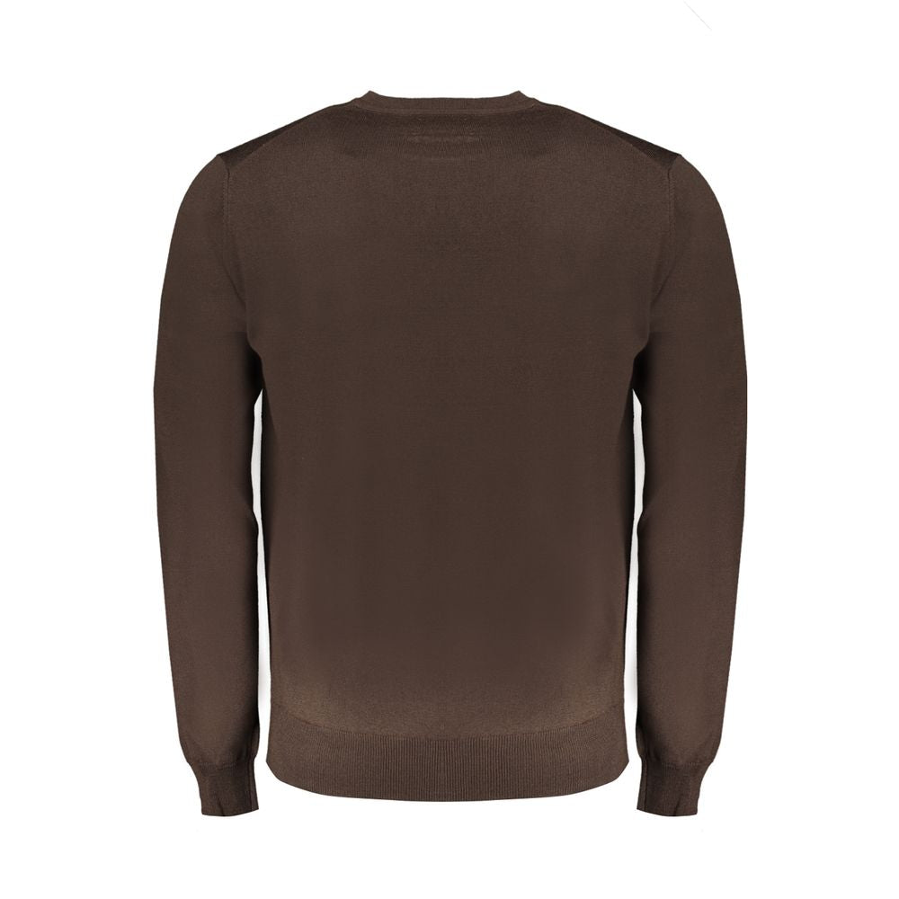 Harmont & Blaine Brown Wool Sweater-Harmont & Blaine-S-Urbanheer
