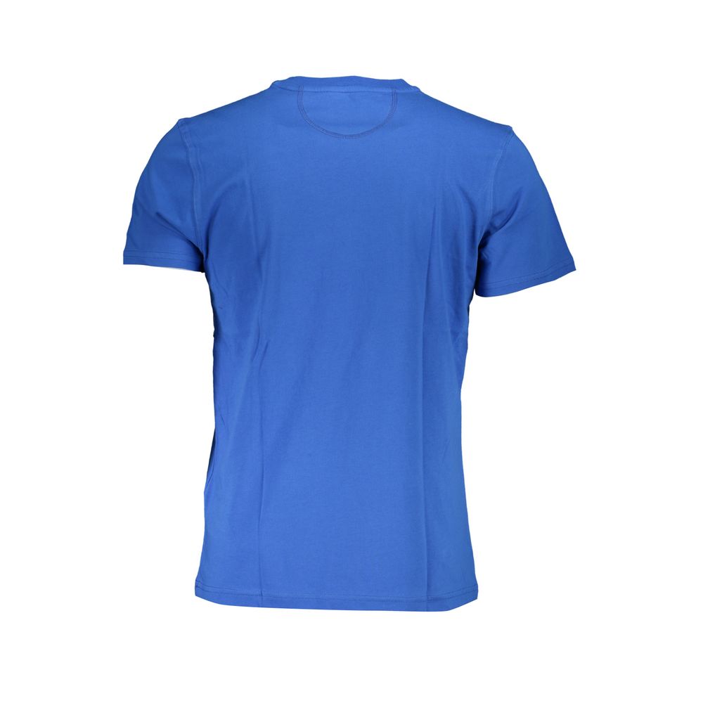 La Martina Chic Crew Neck Logo Tee in Cobalt Blue-La Martina-XL-Urbanheer