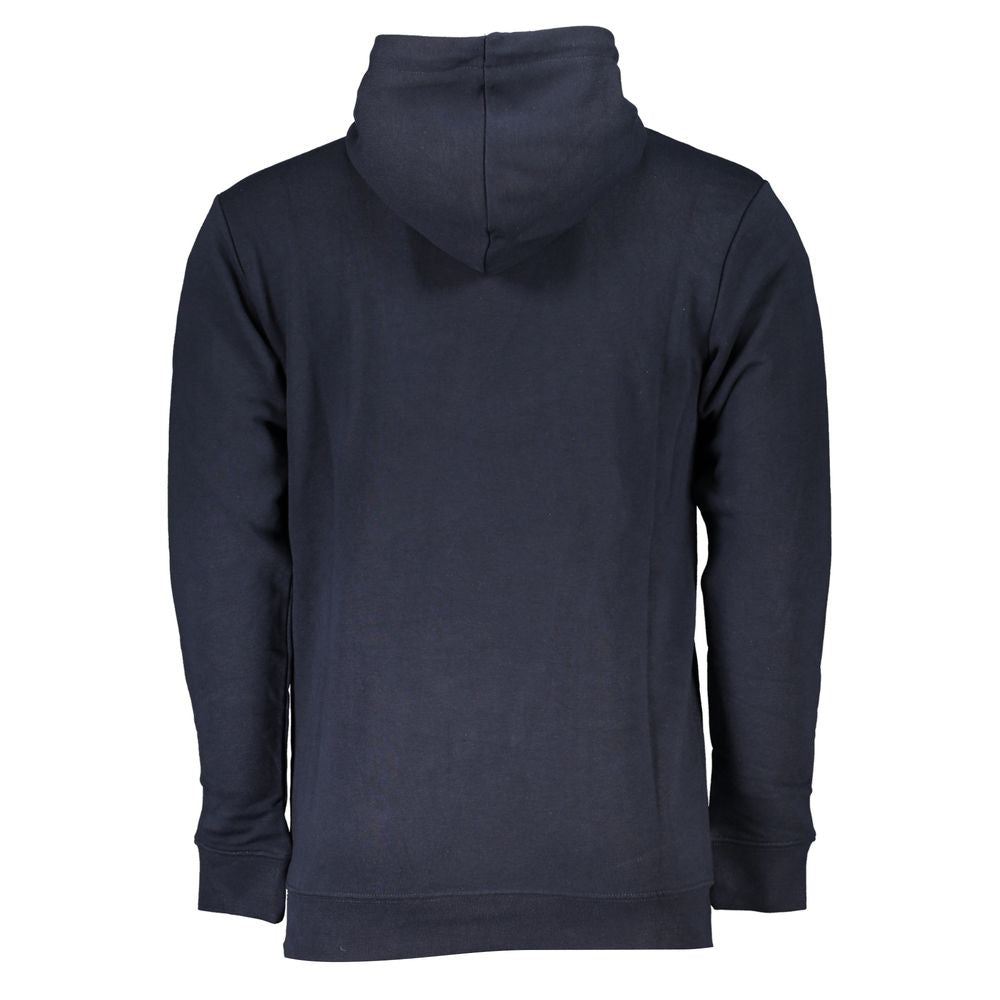 Cavalli Class Blue Cotton Men Sweater-Cavalli Class-S-Urbanheer