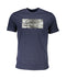 Cavalli Class Blue Cotton T-Shirt-Cavalli Class-L-Urbanheer