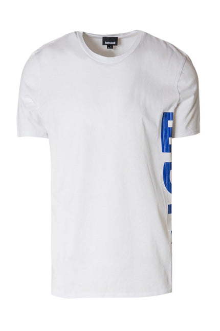 Just Cavalli Men T-Shirt-Clothing T-shirts-Just Cavalli-white-XL-Urbanheer