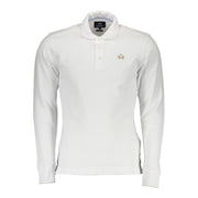 La Martina Elegant Slim Fit Polo with Embroidery Details-La Martina-L-Urbanheer