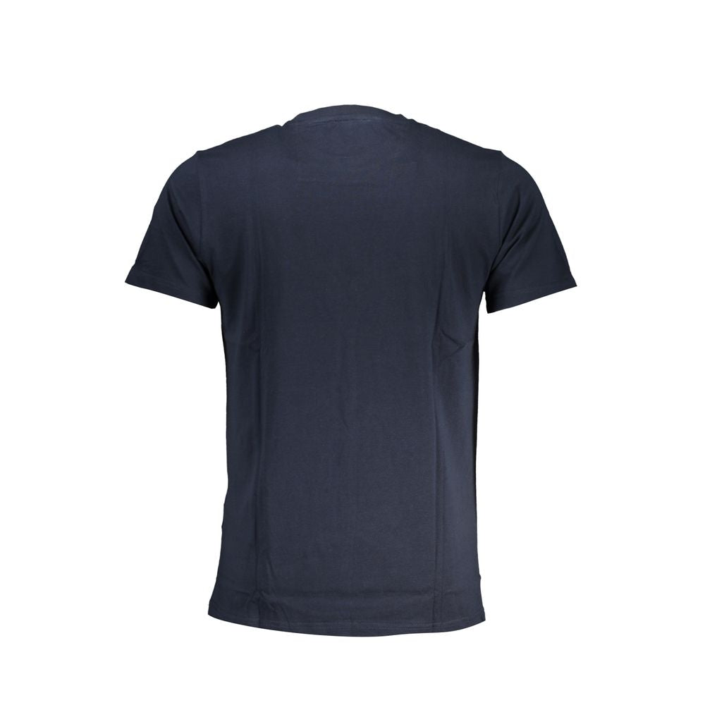 Cavalli Class Blue Cotton T-Shirt-Cavalli Class-XL-Urbanheer