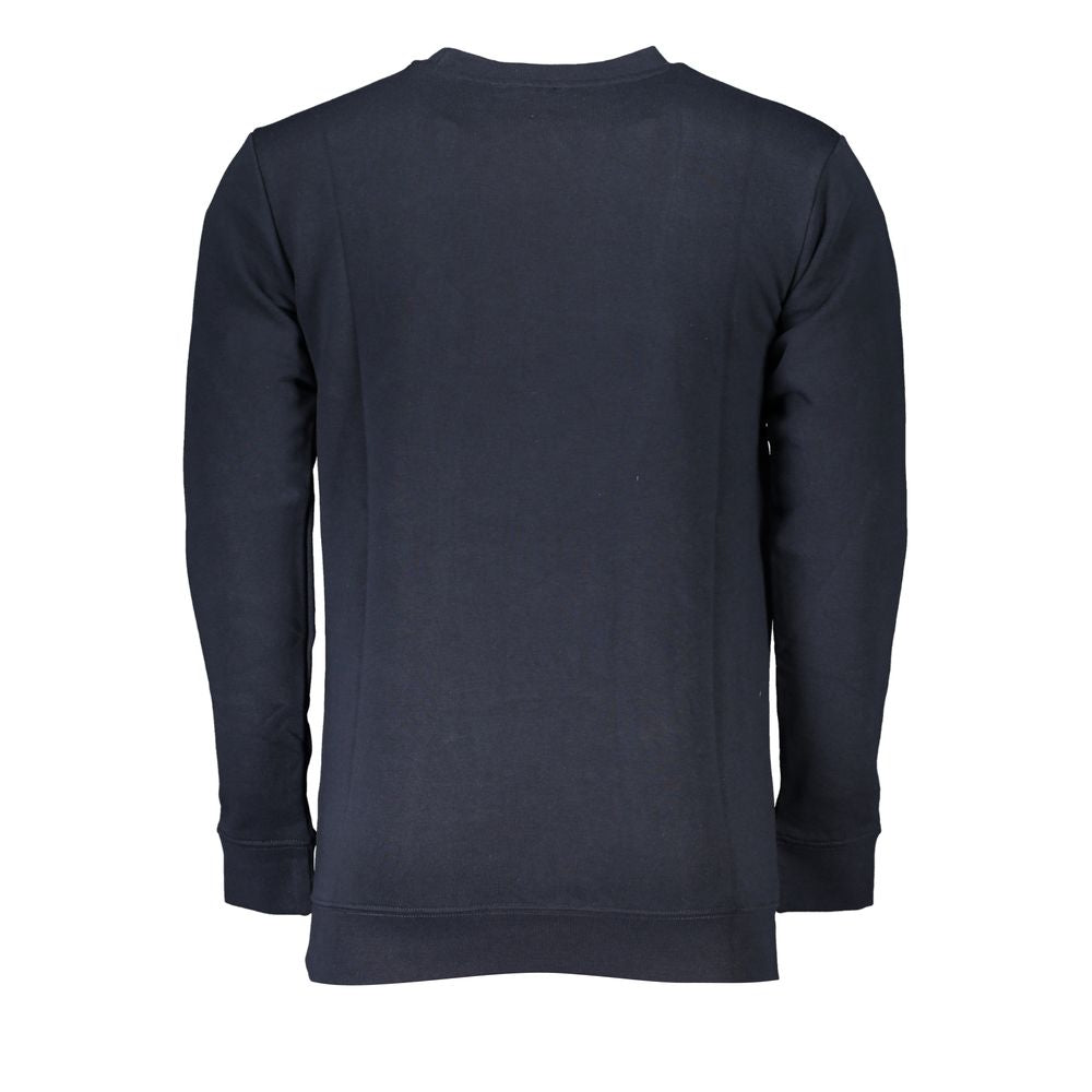Cavalli Class Blue Cotton Sweater-Cavalli Class-L-Urbanheer