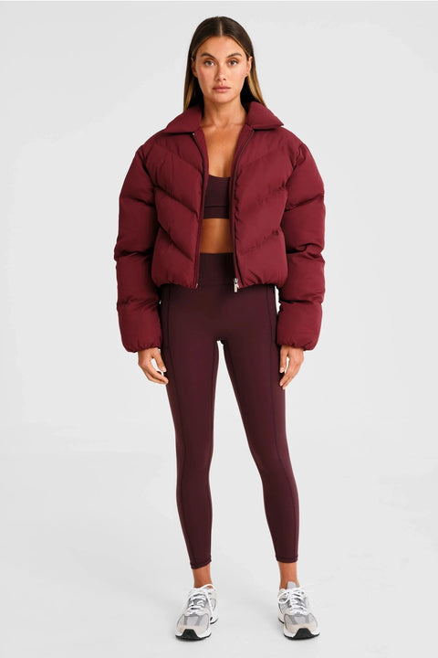 Cropped Puffer Jacket