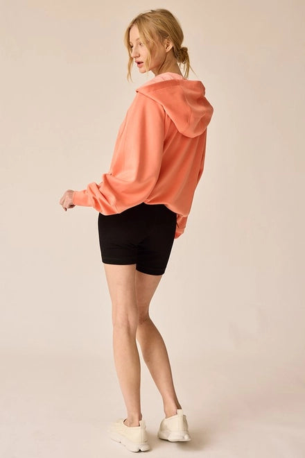 Emma Oversized Full-Zip Hoodie-Hoodie-Papermoon-S-Urbanheer