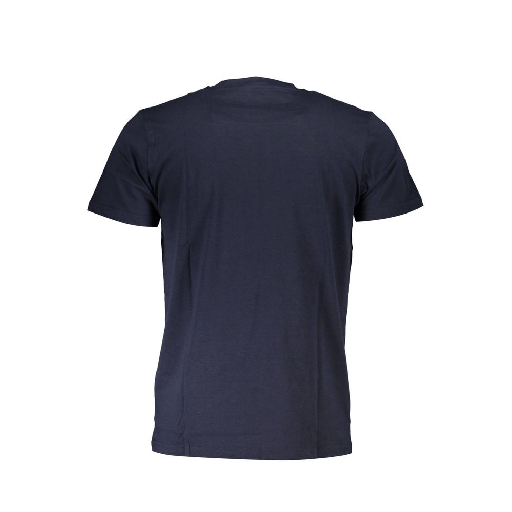 Cavalli Class Blue Cotton T-Shirt-Cavalli Class-XL-Urbanheer