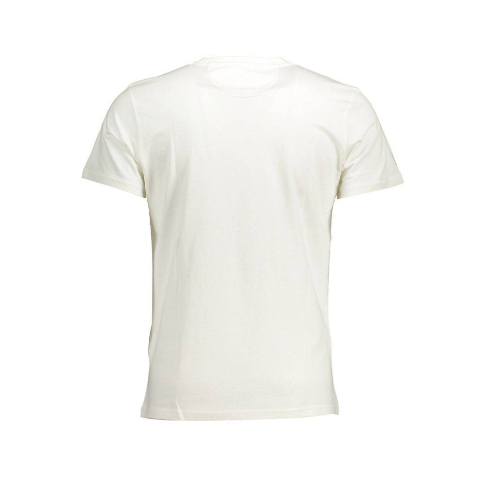 La Martina White Cotton Men T-Shirt-La Martina-M-Urbanheer