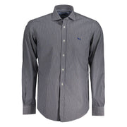 Harmont & Blaine Blue Cotton Shirt-Harmont & Blaine-XL-Urbanheer