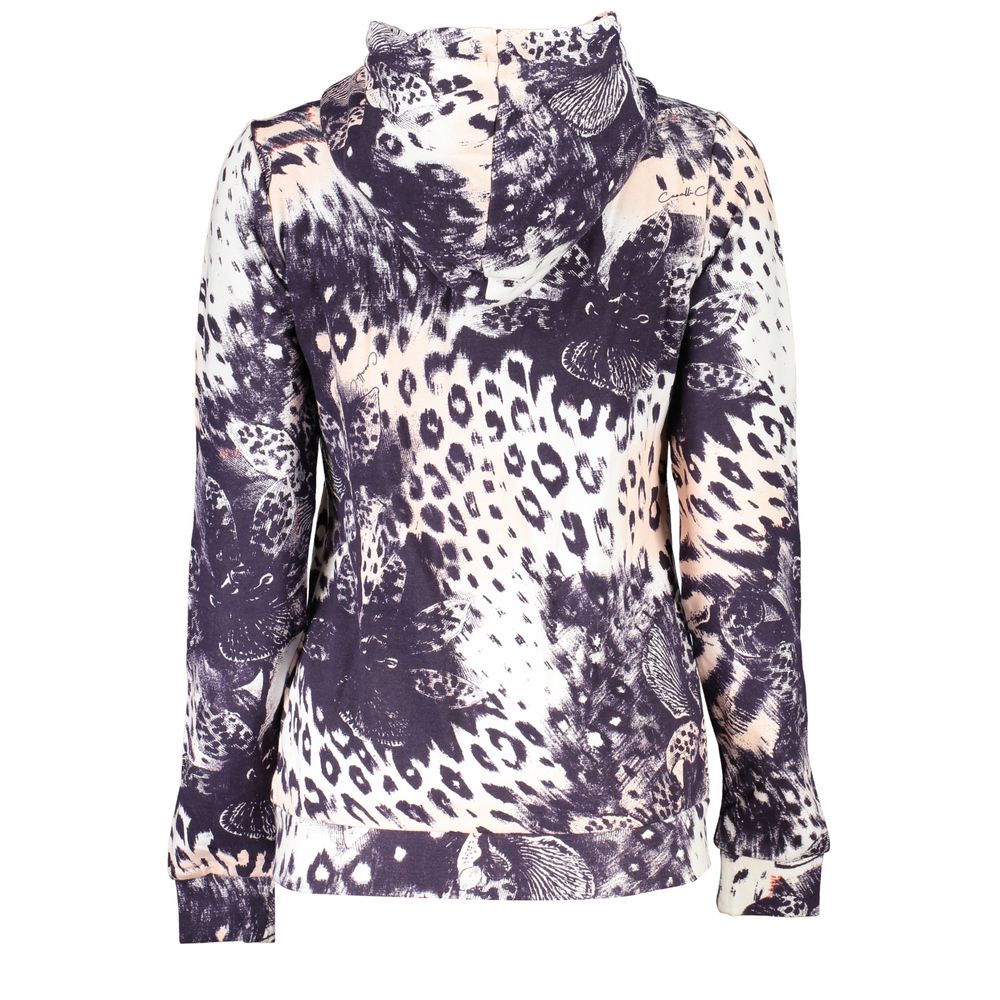 Cavalli Class Pink Cotton Women Sweater-Cavalli Class-XS-Urbanheer