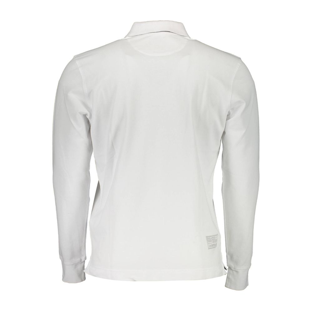 La Martina Elegant Long-Sleeved Polo with Contrast Detailing-La Martina-L-Urbanheer